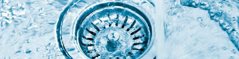 Water in sink